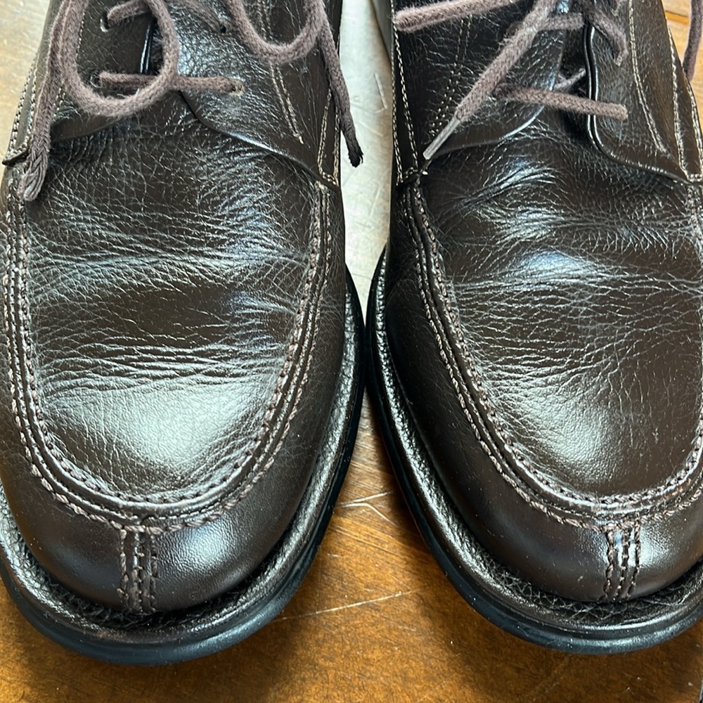 Sandro Moscoloni Vineyard Brown Split Toe Oxfords… - image 3